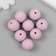 Busina Silicon "Round with a beam" Lilac d = 1.5 cm