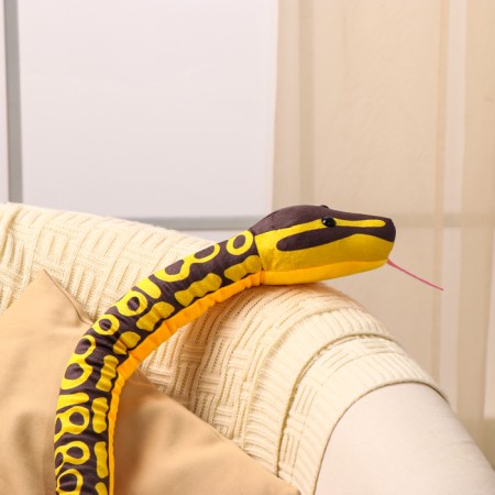 Soft toy "Snake", 90 cm, yellow spots-2