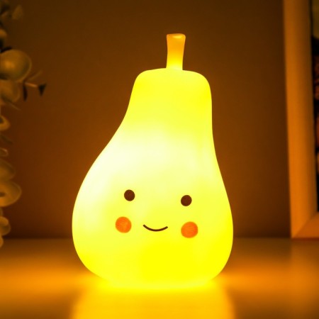 Spinker "Pear" LED from 3xlr44 batteries yellow 9x9x13 cm Risalux-2