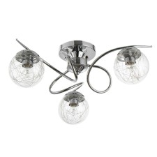 Sunny chandelier 3he27 40W silver 60x60x28 cm Bayerlux