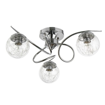 Sunny chandelier 3he27 40W silver 60x60x28 cm Bayerlux