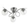 Sunny chandelier 3he27 40W silver 60x60x28 cm Bayerlux
