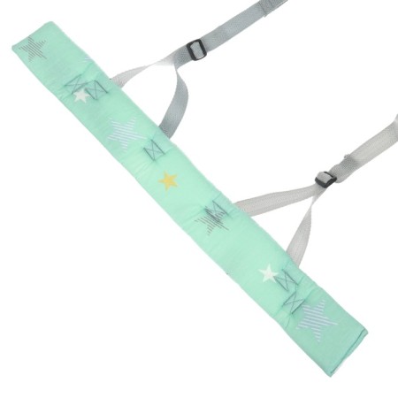 Reins for children No. 1, mint stars, turquoise color-6