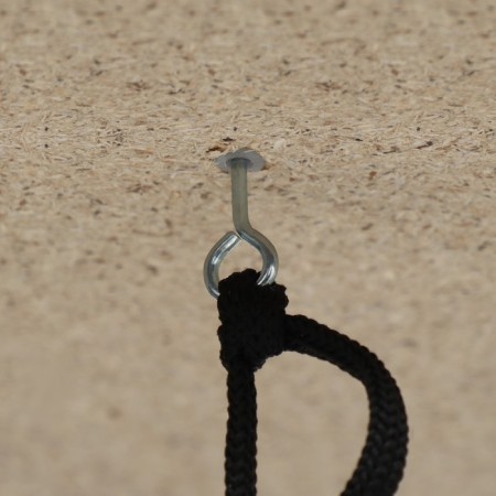 A house for cats with a claw, with an oval shelf, 54 x 34 x 80 cm, fluffy fur, jute, gray-4