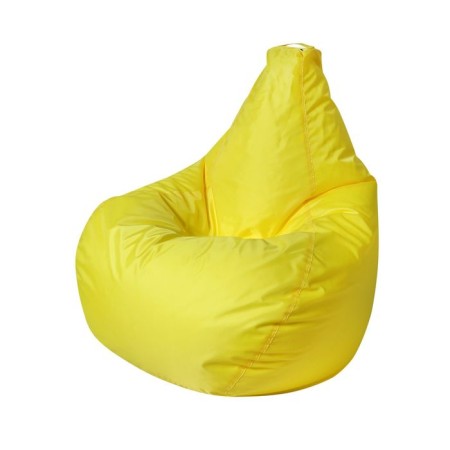 Armchair - a bag "drop s", diameter 85 cm, height 130 cm, yellow color