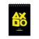 Notepad A6, 40 sheets in a cage on the crest Illusion, cover Cover Cardboard, OFSET block 60 g/m2, mix