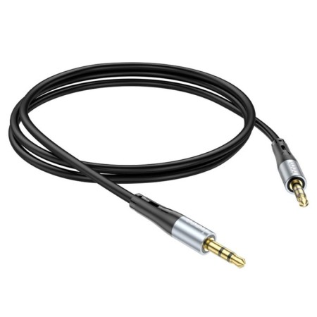 Cable AUX HOCO UPA22, Jack 3.5 mm (M) - Jack 3.5 mm (M), 1 m, silicone, black-2