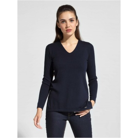 Pulover female elongated knitted Conte Elegant, size XS, color Dark Navy