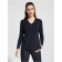 Pulover female elongated knitted Conte Elegant, size XS, color Dark Navy
