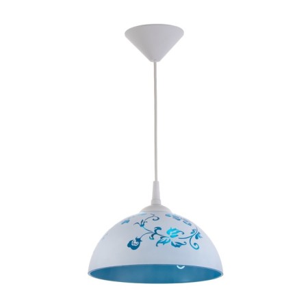 Lamp Bayerlux cap "Rocell" 1 lamp E27 40W White blue d.250