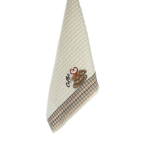 A set of wuffed napkins Diva Afrodita Ceylin "Coffee", size 50x70 cm, 2 pcs-1
