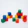 Set of colored cubes, 16 pieces, 4 × 4 cm