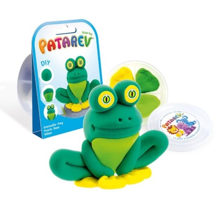 Set of plasticine Sentosphere Patarev "Frog", pocket format-1
