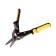 Scissors for metal tundra, 2k handles, straight cut, 250 mm