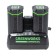 GreenWorks G82C2 charger, 2 batteries, 82 V, 8 A, fast charging