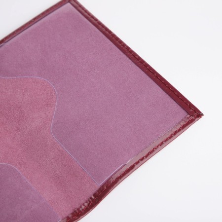 Cover for passport, lilac color-6