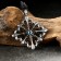 Amulet-cords, Totem "Cross with lilies" No. 38, Metal