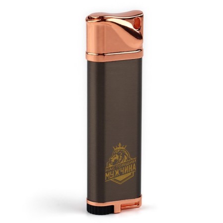 Lighter gasoline "Real man", 8.1 x 2.5 cm.