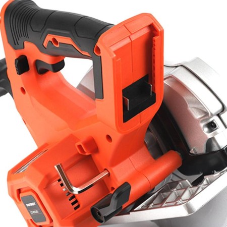 Dawed circular battery Patriot CS185UES, Li-Ion, 5100 rpm, 24 teeth, without bales and batteries-11