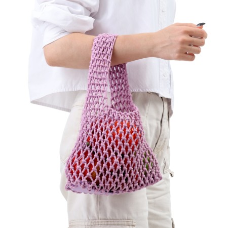 ALOSKA 20 x 30 cm, handle 10 cm, cell 1.5 cm, lilac-1
