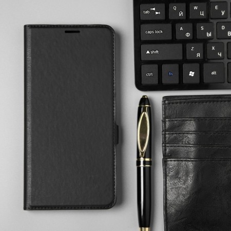 Borasco Book Case for Xiaomi Redmi Note 12 4G, black-4