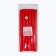 Bigudi "Boomerang", d = 1.5 cm, 24 cm, 6 pcs, red color