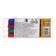 Flomasters 12 colors Luxor "Fun Liner", washed off, decor. Corpus, plastic pencil case