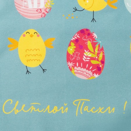 Towel "Easter chickens" 40x73 cm, 100% HL, sarzha 190 g/m2-2