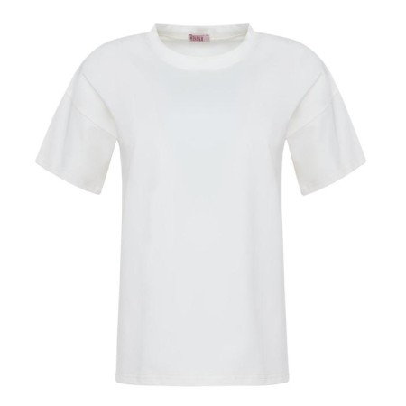 Women's T-shirt Minaku Regular Fit: White color, rr 48-4