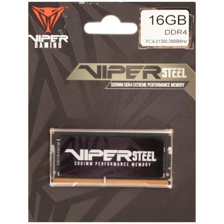 RAM Patriot Memory So-Dimm DDR4 16GB 2666MHz Viper Steel (PVS416G266C8S)-2