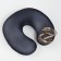 New Year. Pillow for travel Antistress "Snake", black and gold