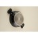 Poster - aluminum fried, d = 24 cm, h = 6.5 cm, anti -stick coating, induction, black color