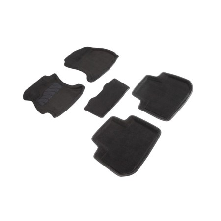 Pile rug for Subaru Forester IV, 2012-2018, black