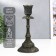 Summary Metal for 1 candle "Raja" Bronze 16.5x8x8 cm