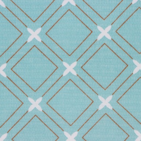 A towel 35x60cm crosses, blue, waffle, 120 g/m2, cotton 100%-2