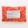 Confectionery sprinkling with the soft center "Bead": orange, red, silver, 500 g