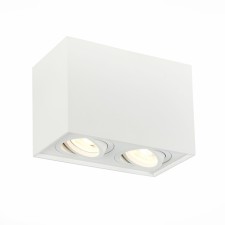 Ceiling lamp ST LUCE. ST109.507.02. 2x50 W, GU10, 18,1x10x12.3 cm, white color