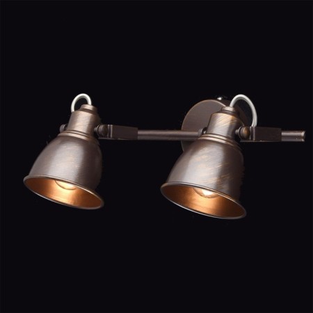 Ringen Chase 2x40W E14 Coffee, golden 22x39x16cm-1