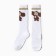 Golphs children's kaftan Cheburashka, size 18-20 cm, white color