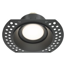 The built-in lamp Technical DL042-01-RD-B, 1x50W, 11.8x9x4 cm, GU10, Black Color Black