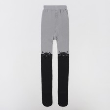 Pantyhose children, gray color, height 152-158