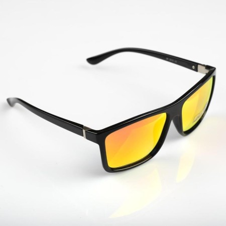 Sunscreen glasses "Master K.", 14 x 14.5 x 5 cm, lens 5 x 5 cm, orange-1
