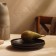 A set of porcelain plates SL Home "Dark", d = 20.3 cm, black color