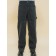 Pants for boys, height 140 cm, dark gray color