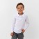 Jumper with a long sleeve KAFTAN, p. 38 (146-152 cm), white