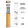 Thermos, series: Wood, "Master K", 500 ml, with a strainer