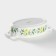 Form for baking of heat -resistant ceramics oval shade "lemon", 27.5 × 15 cm, white color