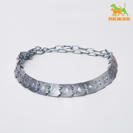 Strict label collar, zinc, 60 x 2.7 cm