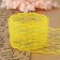 Capricon lace, 45 mm × 10 ± 1 m, yellow color