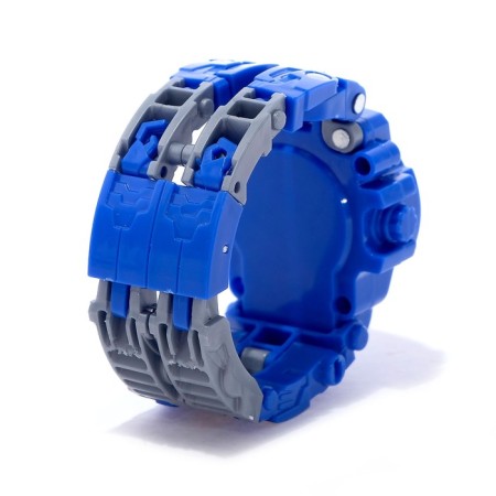The “Clock” robot is transformed, with time indication, the color is blue-5